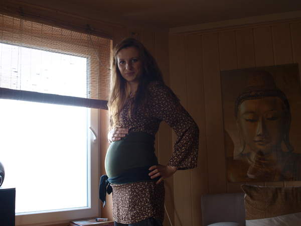 14 tydzień ciąży,3 tygodnie temu:-)