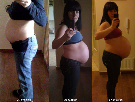 Brzuszek rośnie