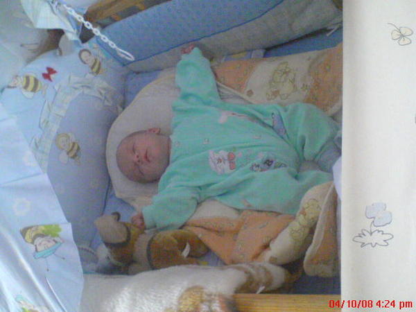 Moje kochane łóżeczko!