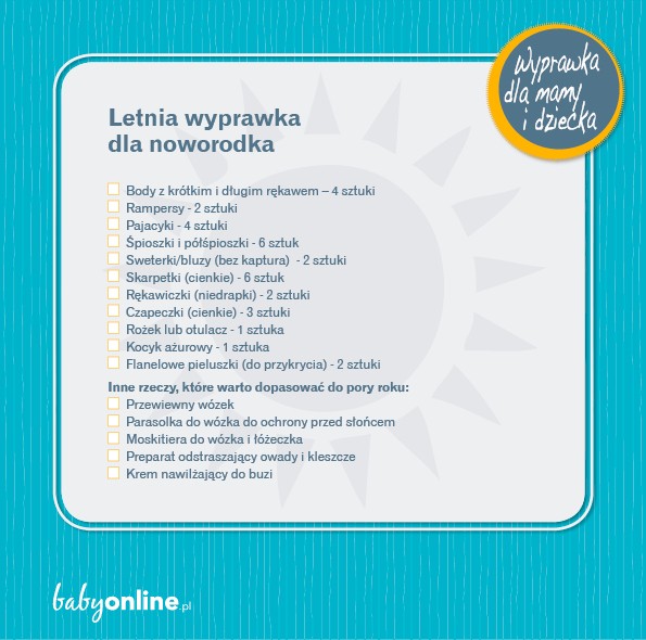 Wyprawka-dla-dziecka-lato